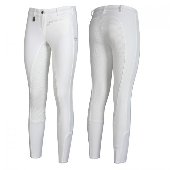 Pikeur Lucinda Grip Breeches White | The Dancing Horse